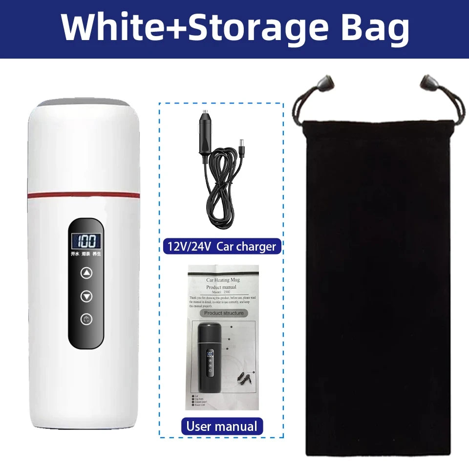 Portable Car Heating Travel Kettle