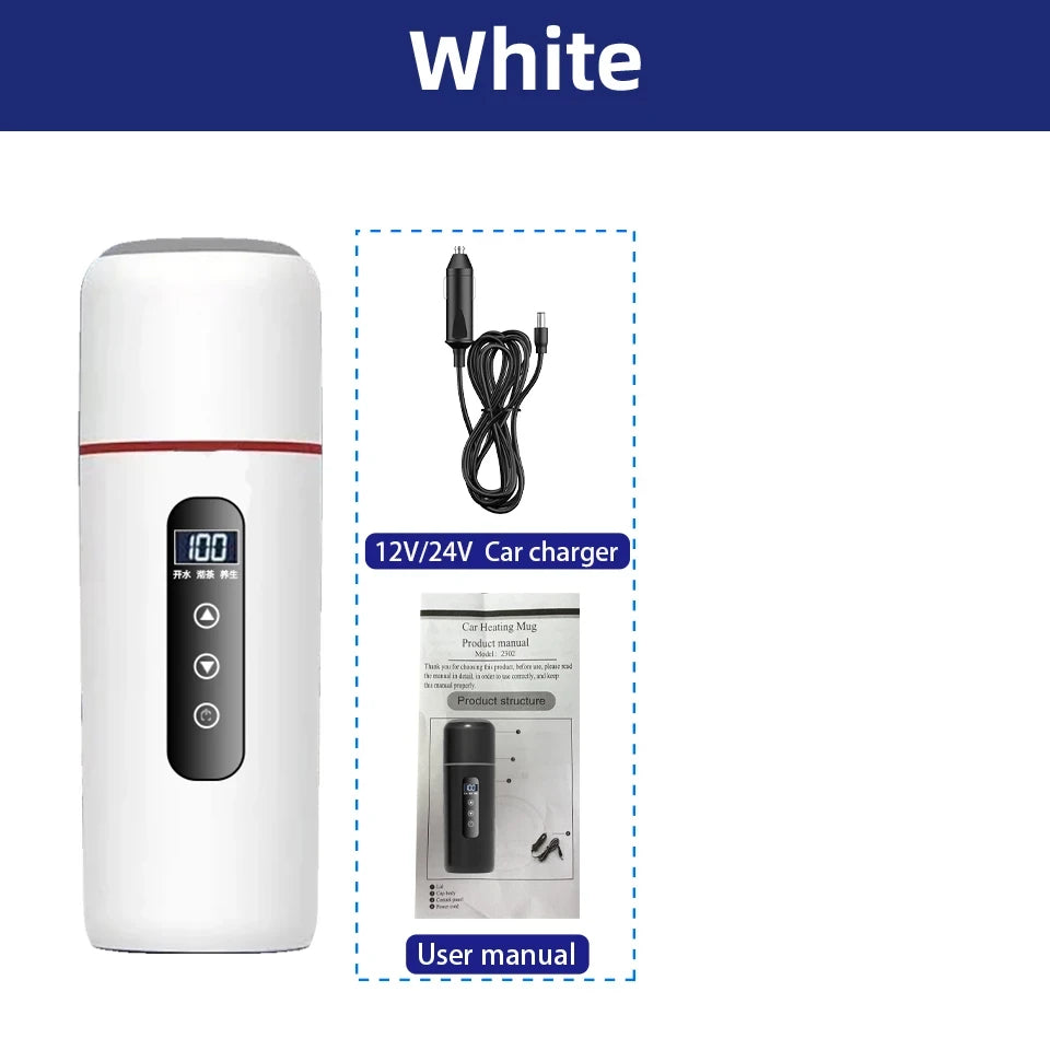 Portable Car Heating Travel Kettle