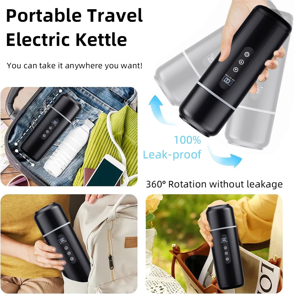 Portable Car Heating Travel Kettle