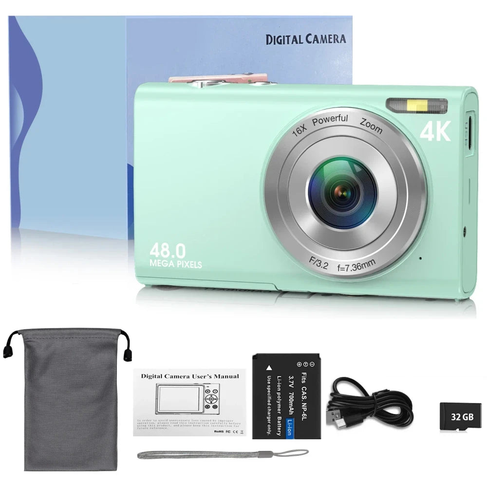 Compact Digital Vlogging Camera