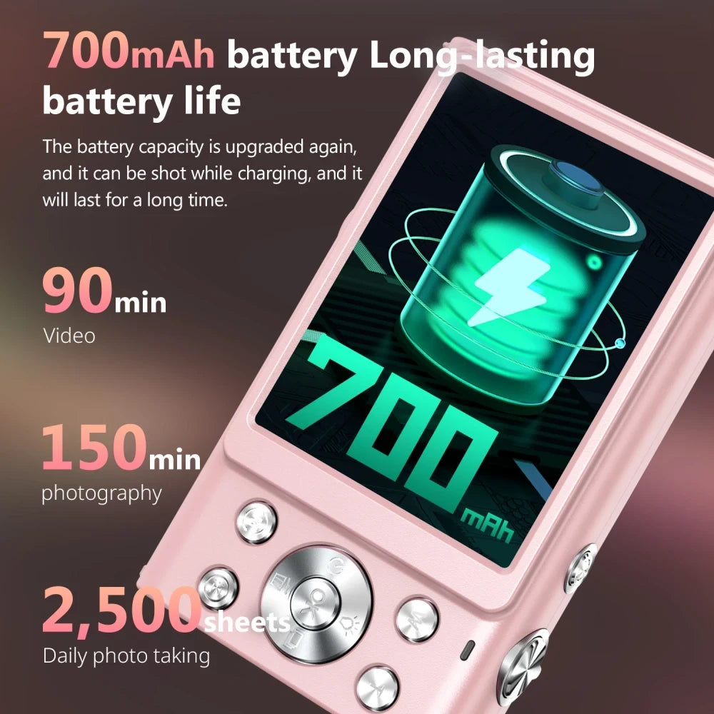 Compact Digital Vlogging Camera