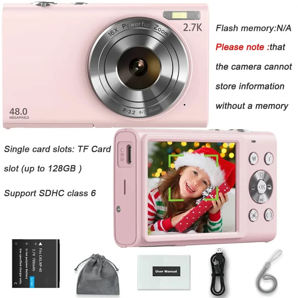 Compact Digital Vlogging Camera