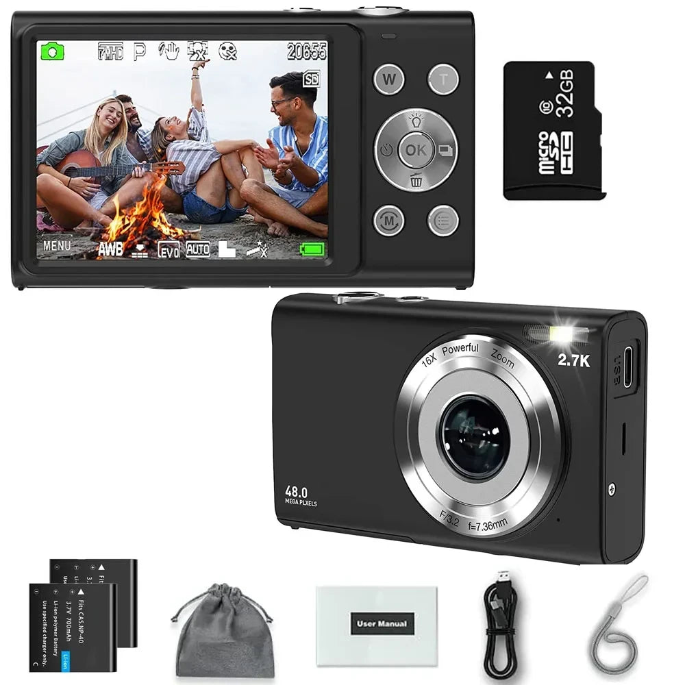 Compact Digital Vlogging Camera