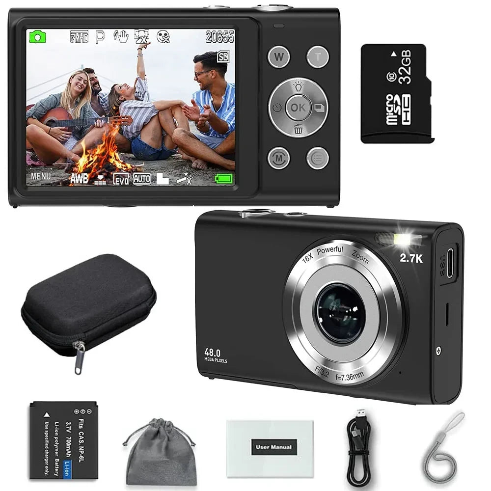 Compact Digital Vlogging Camera