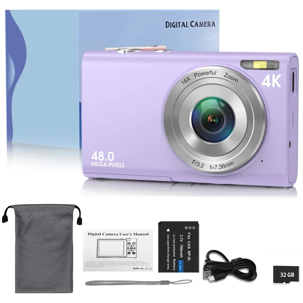 Compact Digital Vlogging Camera