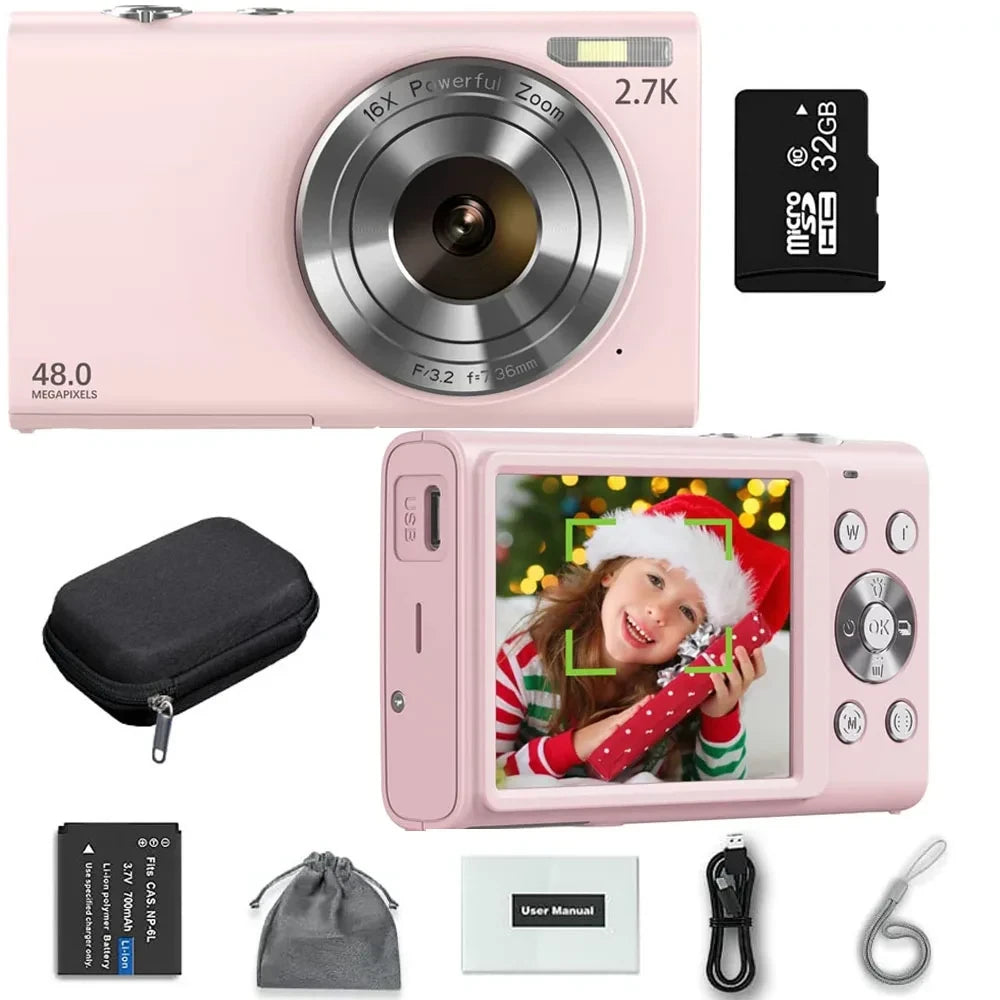 Compact Digital Vlogging Camera