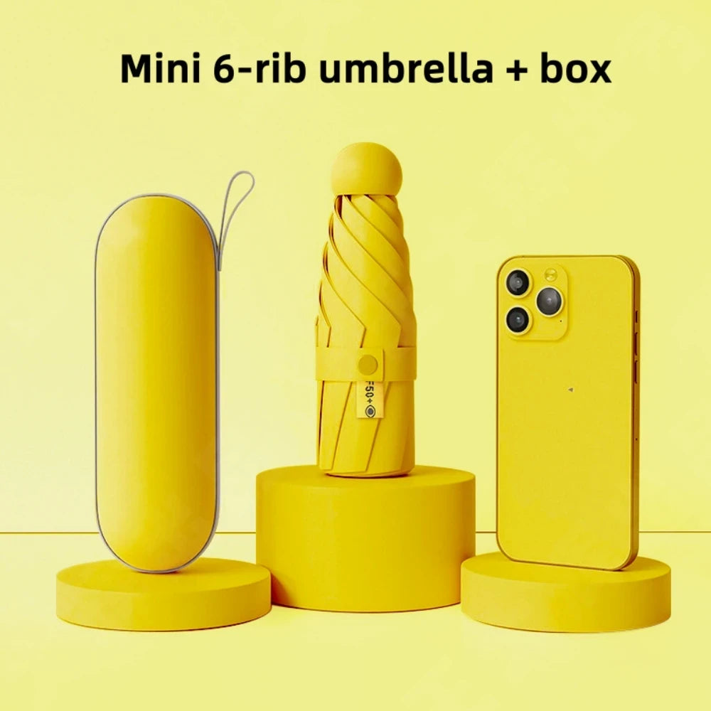 Compact UV Protection Umbrella