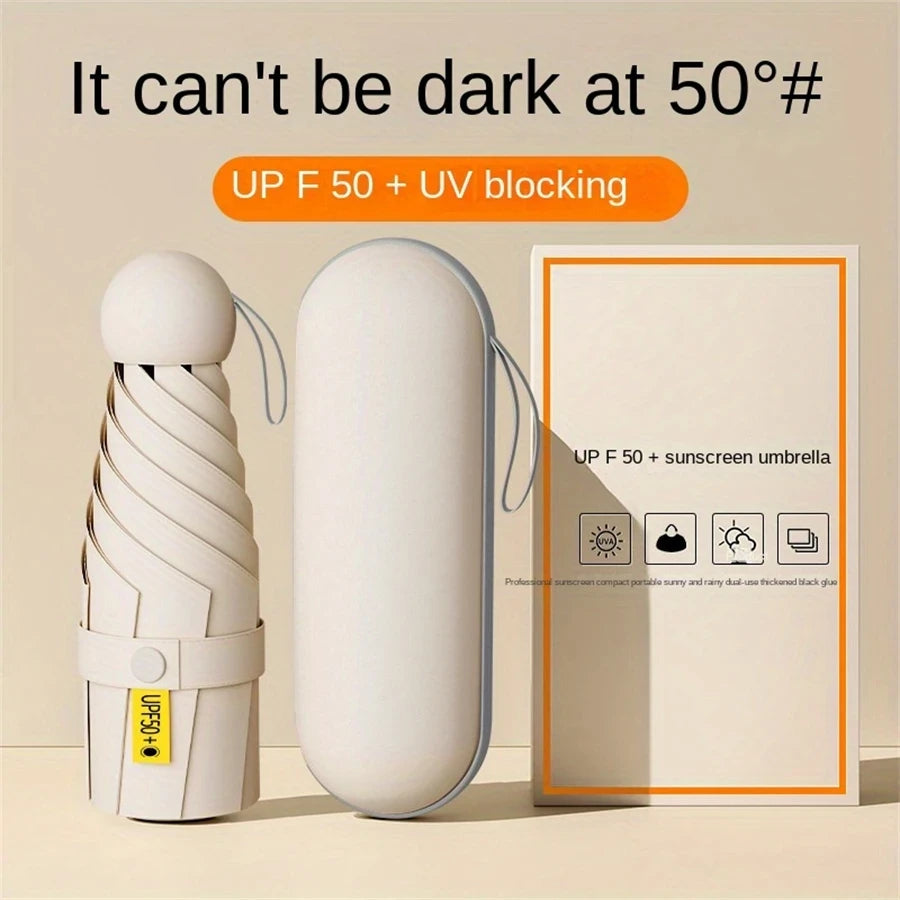 Compact UV Protection Umbrella