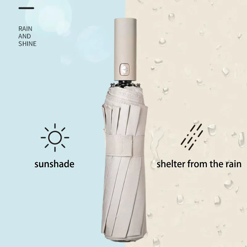 Reinforced UV-Blocking Business Umbrella