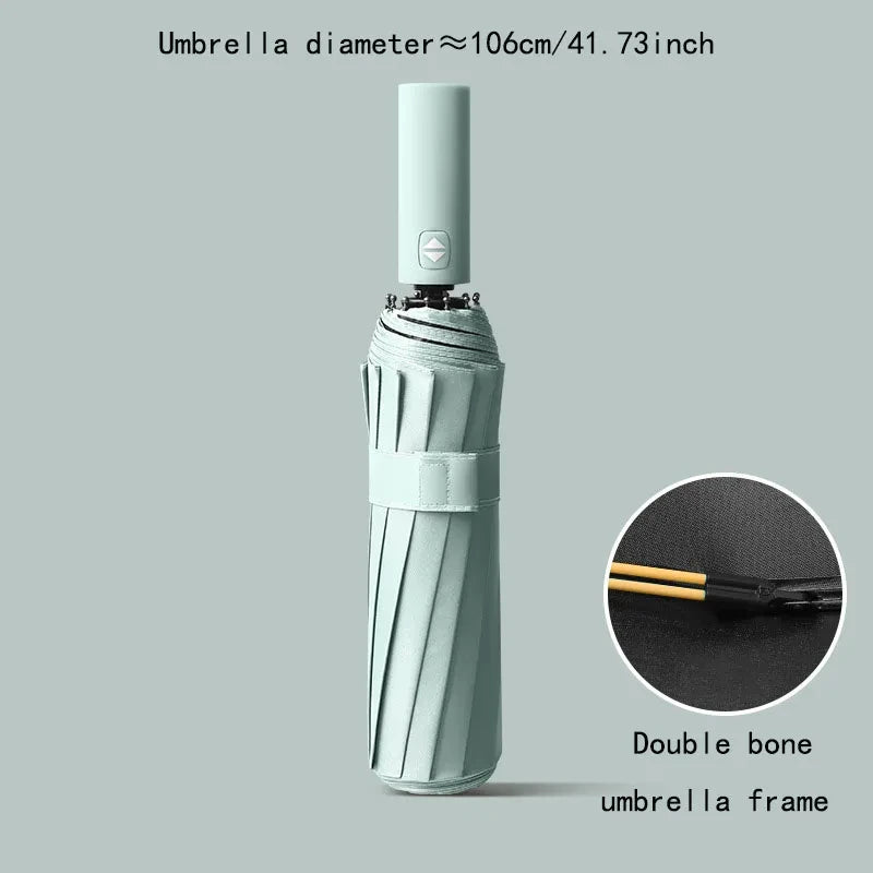 Reinforced UV-Blocking Business Umbrella