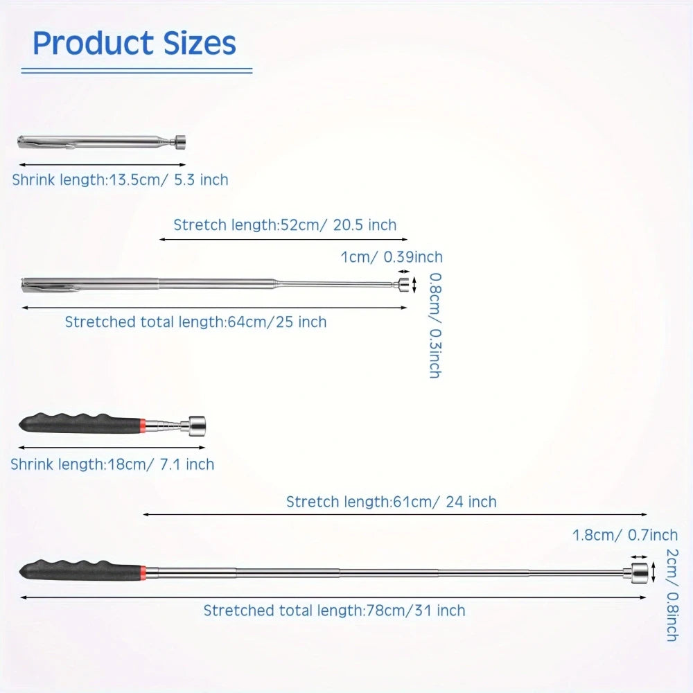 Telescopic Magnetic Pickup Tool