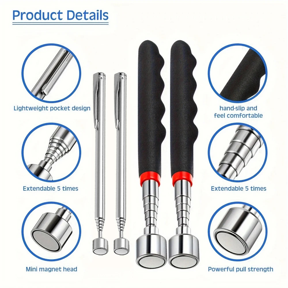Telescopic Magnetic Pickup Tool