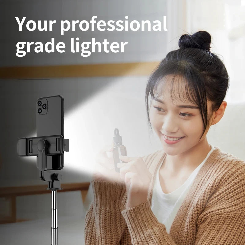 Smartphone Tripod with Bluetooth Shutter