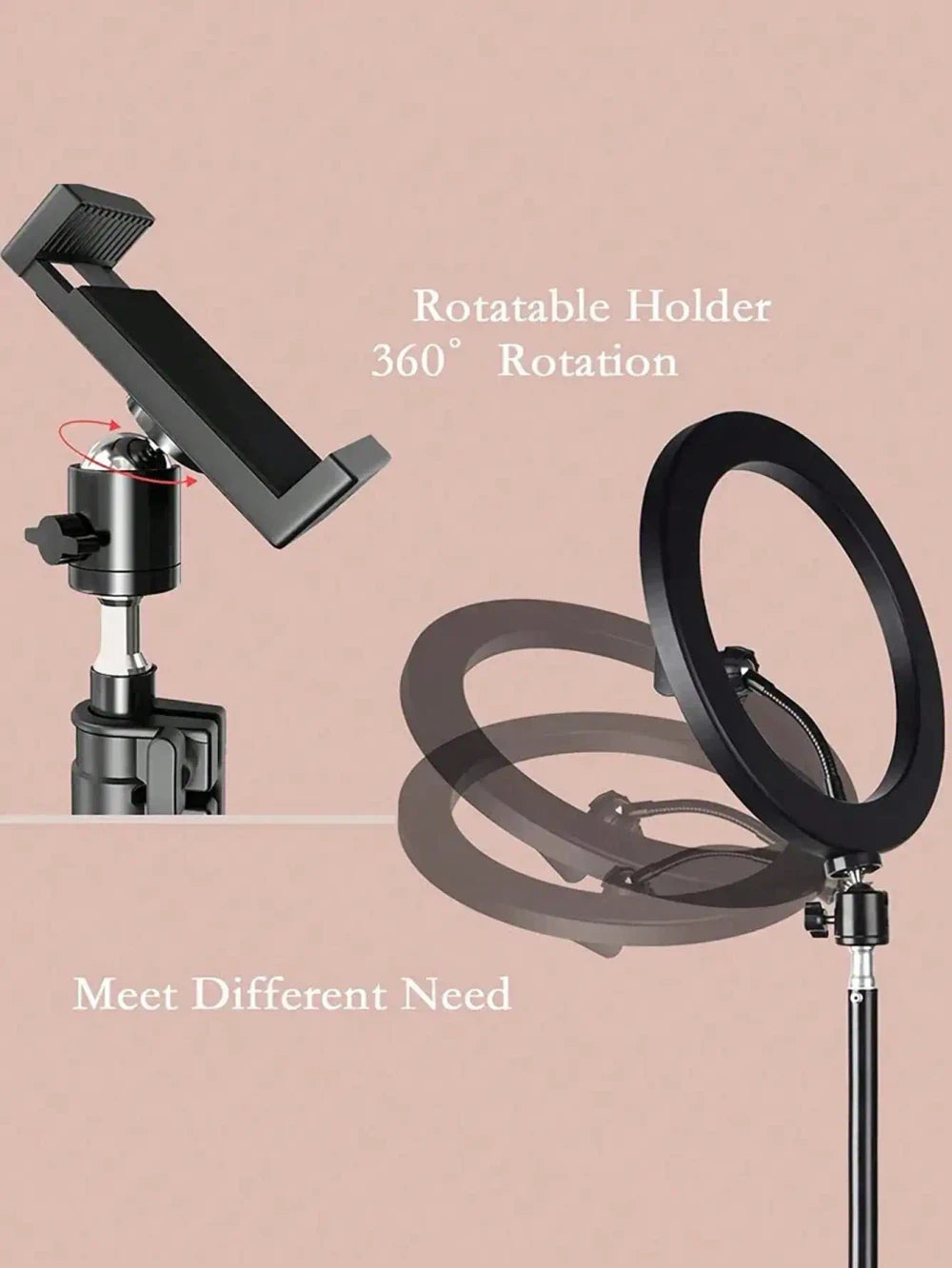 Smartphone Ring Light Tripod