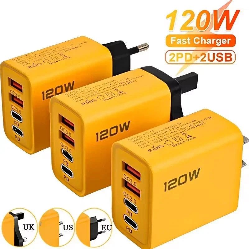 Multi-Device Travel Wall Charger