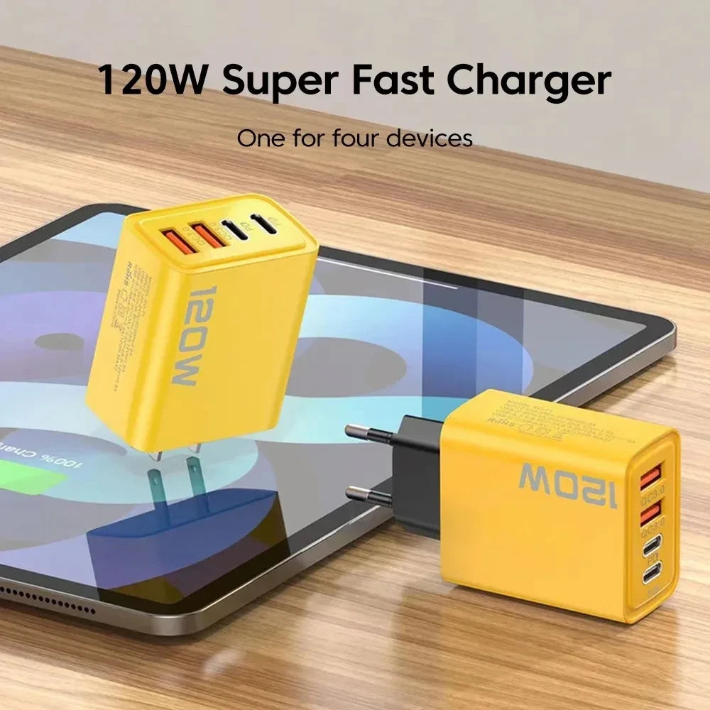 Multi-Device Travel Wall Charger