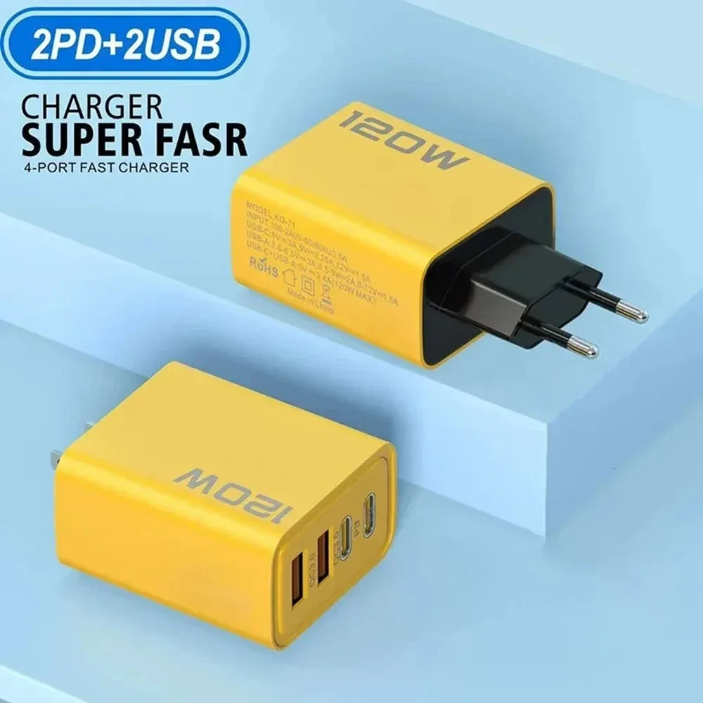 Multi-Device Travel Wall Charger
