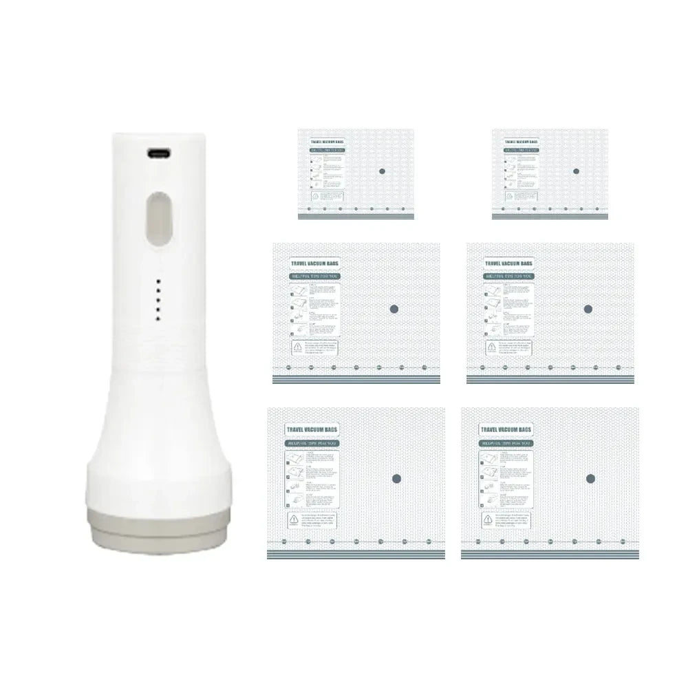 Vacuum Storage Bags with Portable Pump