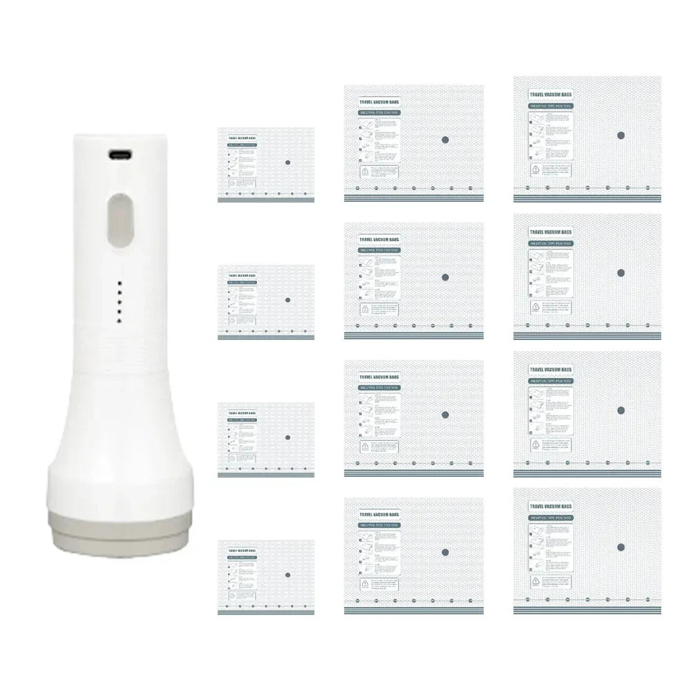 Vacuum Storage Bags with Portable Pump