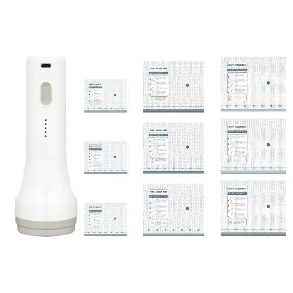 Vacuum Storage Bags with Portable Pump