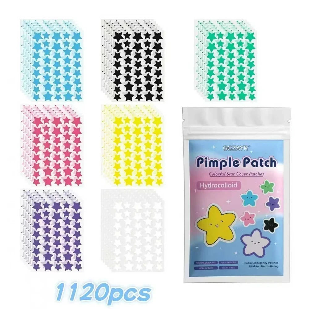 Seven-Color Star Acne Patches